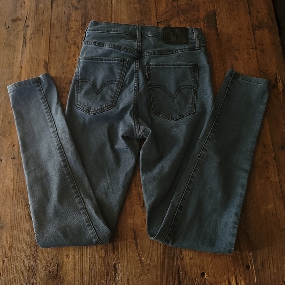 Levi's Mile High Super Skinny Filiforme Altitude Sz26 - Picture 10 of 11